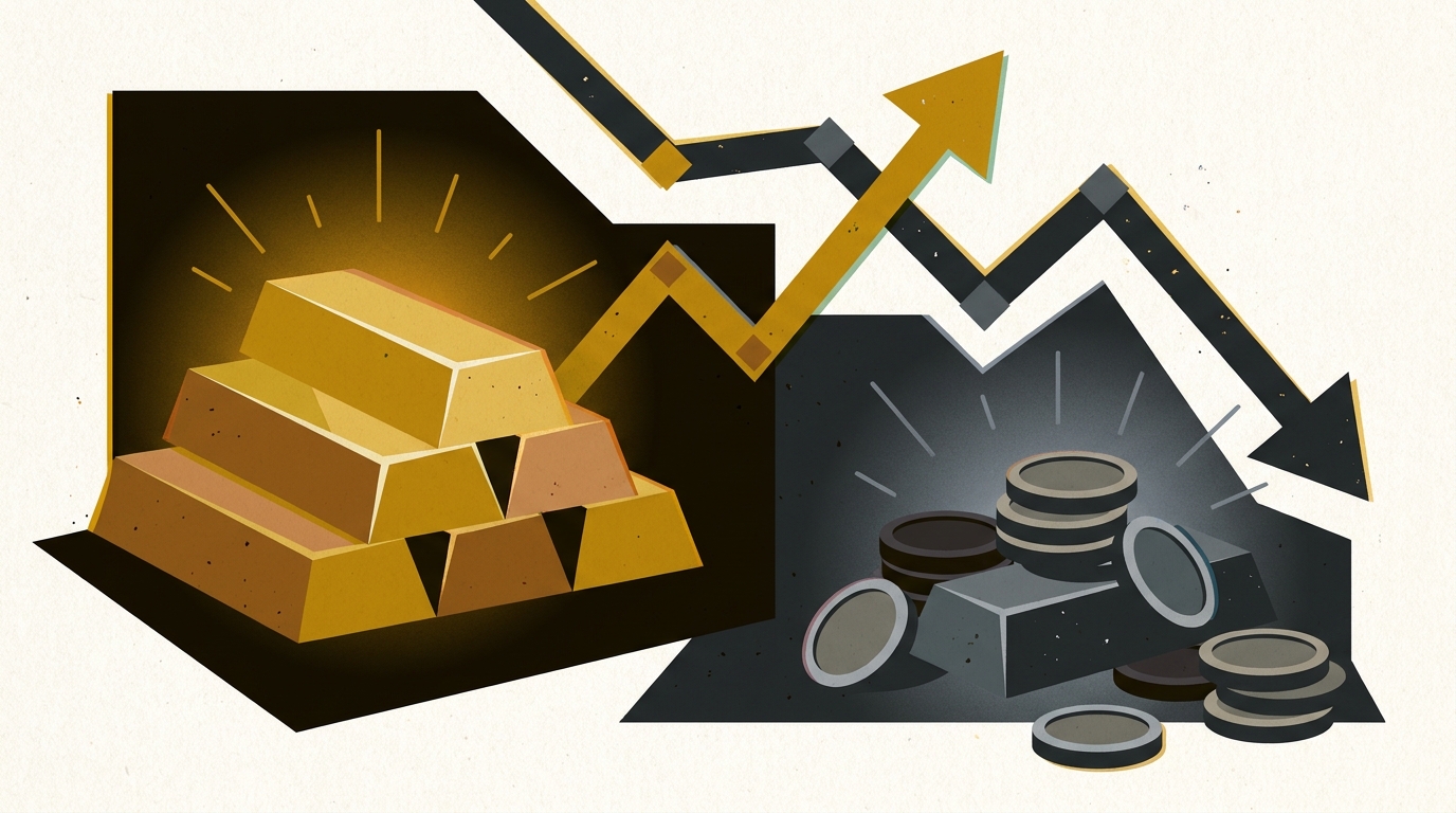Gold vs. Silber: Warum die Schere immer weiter aufgeht – und was das für Trader bedeutet