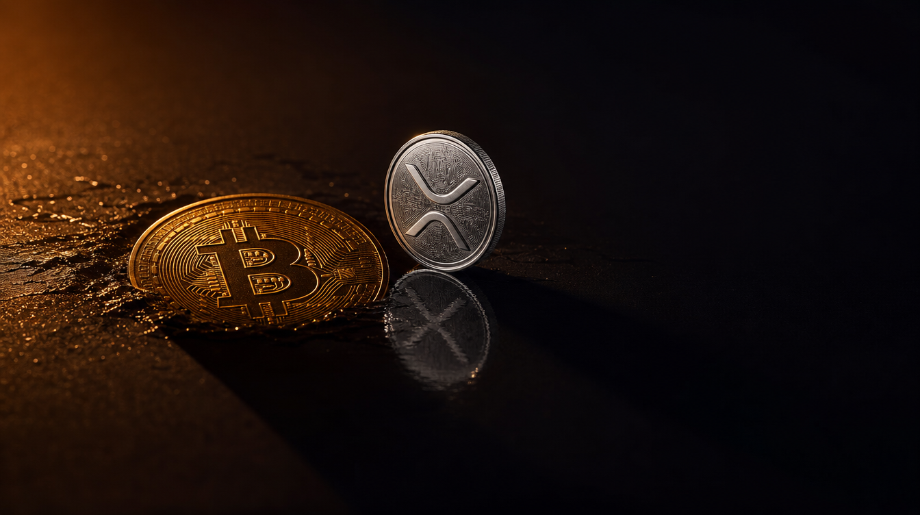 Bitcoin-ETF-Abflüsse: 9-Tage-Rekord, XRP hält dagegen