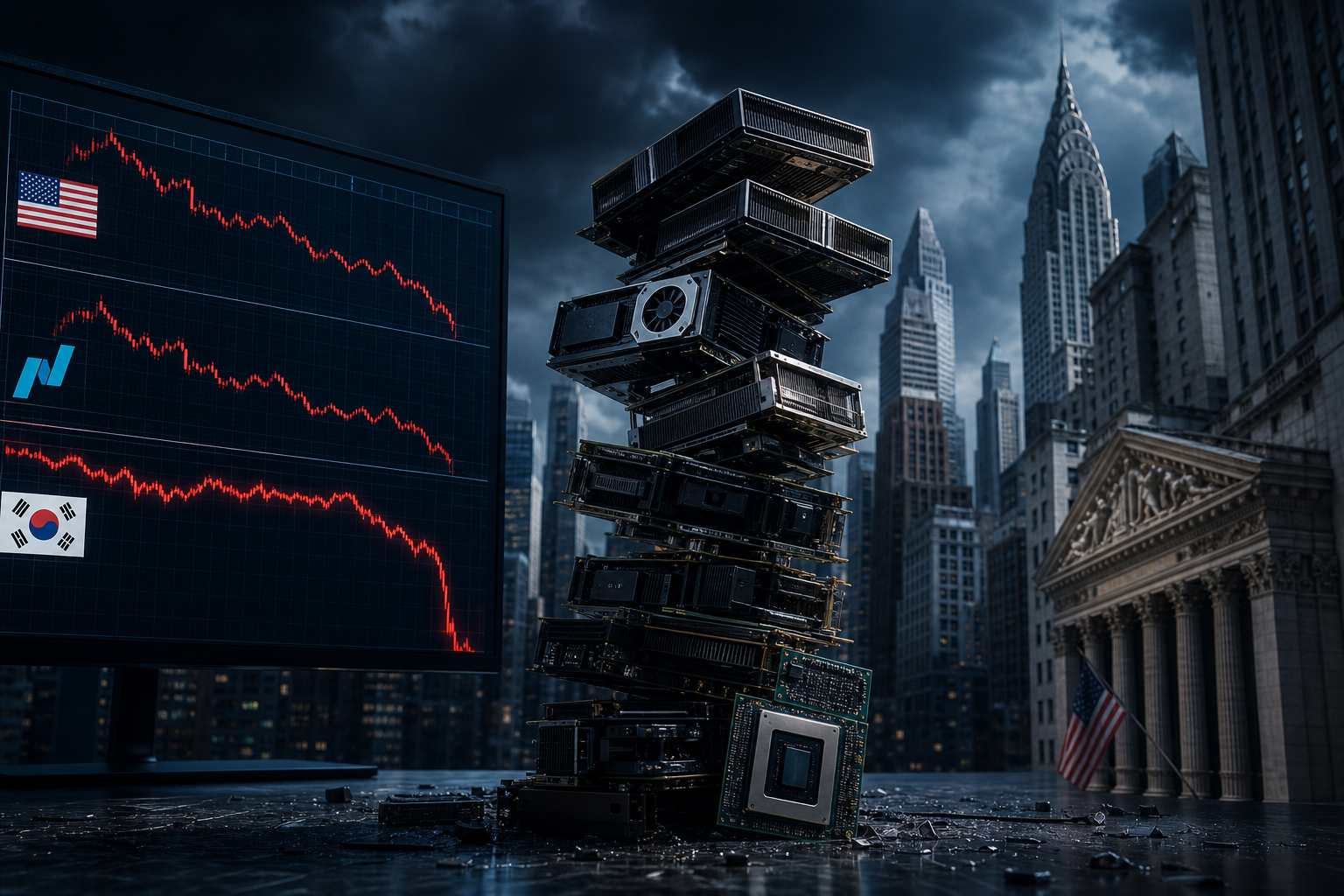 Kospi-Crash: Warnsignal für die KI-Rally am S&P 500
